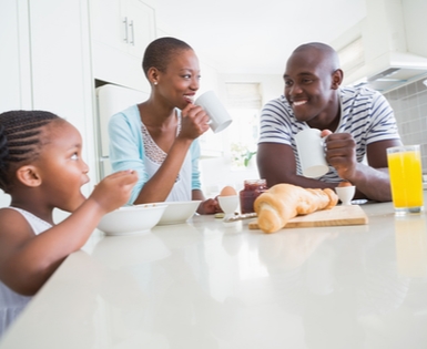 Happy family using MetLife Homeowners Insurance Happy family using MetLife Homeowners Insurance