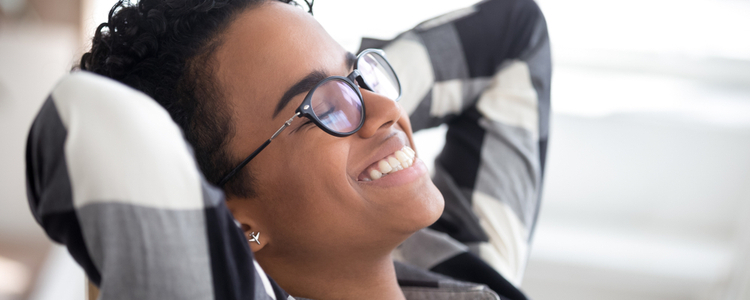 Happy woman who used Union Plus Debt Settlement Program Happy woman who used Union Plus Debt Settlement Program