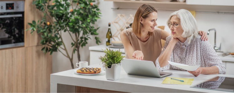 Daughter helping Mother will Wills using MetLife Legal PlansDaughter helping Mother will Wills using MetLife Legal Plans Daughter helping Mother will Wills using MetLife Legal Plans