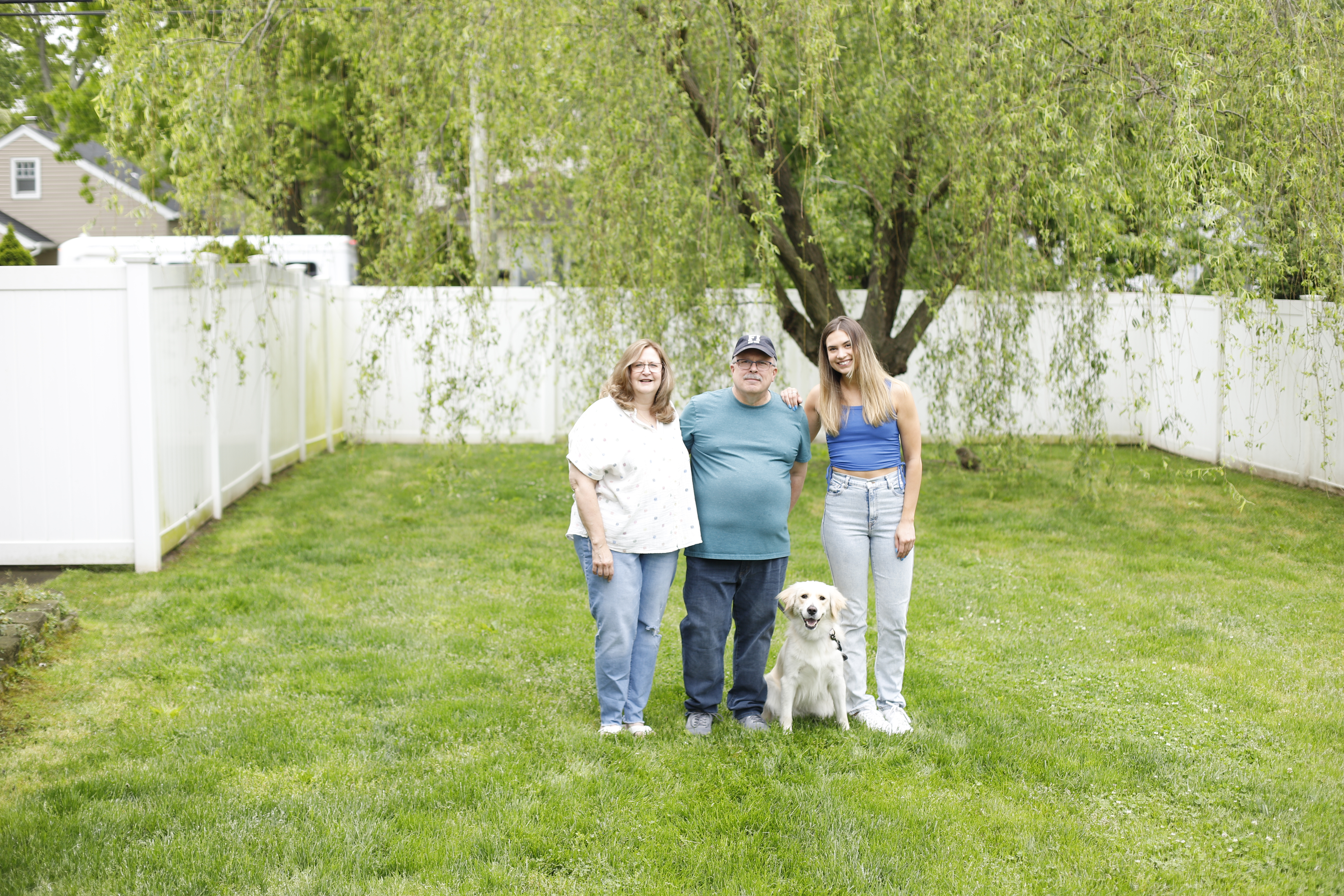 AFT member, Bruce Kube, his wife Carolyn and their dog Brie