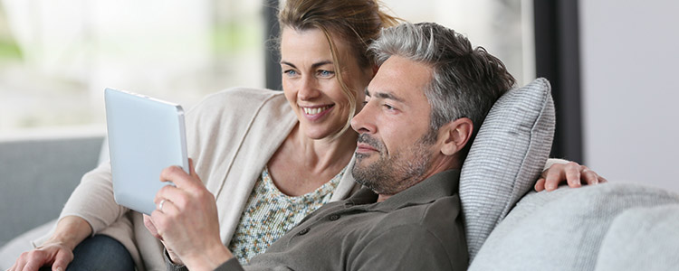 Couple using the Retirement Calculator  Couple using the Retirement Calculator